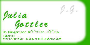 julia gottler business card